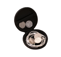 Sac de rangement pour écouteurs EVA boîte de rangement pochettes pour écouteurs intra-auriculaires étui de rangement transport pratique pour casque ligne de données livraison directe