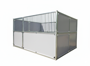 Instalación rápida Refugio para <span class=keywords><strong>caballos</strong></span> al aire libre Estable movible económico para propietarios de granjas y equinos - Product Image 2