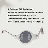 BKL ND-UH6008(8) Báscula Escáner Corporal 3D de 60CM con 8 Electrodos y Rotación de 360°, para Medir Grasa Corporal y Peso, con Carcasa de ABS, Capacidad de 250KG, OEM ODM