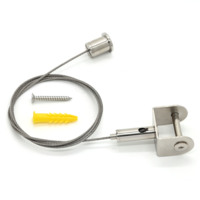 Meilleur prix accessoires d'éclairage support de câble et kit de suspension de câble pour panneau acoustique suspendu pour quincaillerie de plafond