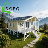 Maison conteneur extensible 20ft 40ft entièrement équipée de meubles, système d'énergie solaire, maison portable 2 3 4 chambres, vie moderne