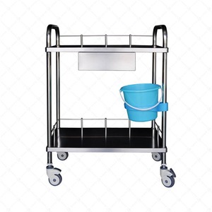 Chariot de traitement en acier inoxydable Xin Yuchen 750x450x900mm avec tiroir pour dispositifs médicaux - Product Image 5
