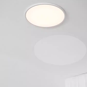 Lámpara de techo LED con carcasa de plástico ABS nórdico moderno, ajuste de brillo que cambia de Color para instalación de superficie de sala de estar - Product Image 6
