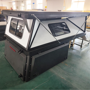 Tente de <span class=keywords><strong>camping</strong></span> pour voiture, toit ouvrant latéral, imperméable, légère, en aluminium, pour 4 personnes, toit rigide, pour pick-up - Product Image 4