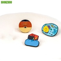 Broches en métal personnalisées en gros, épingles de revers en émail dur, alliage de zinc, logo personnalisé, épingles en émail souple, fabrication en usine