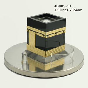 Musulman islamique en cristal cadeaux Mecque horloge tour Kabba modèle de construction pour décorer des cadeaux - Product Image 2