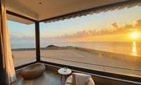 Fenêtre de balcon en alliage d'aluminium sur mesure, silencieuse, insonorisée, protection solaire, anti-infiltration d'eau, anti-chute de verre, villa, cuisine