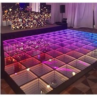 BOTAI Professional Abyss Bodenplatte Magnetische LED-Matrix leuchte IP65-Bühnen beleuchtung für Club hochzeiten (50x50cm/60x60cm)