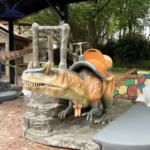 Usine Haichuan personnalisée grands animaux animatroniques adultes dinosaures nouveauté à monter pour une utilisation en extérieur dans les parcs d'attractions de <span class=keywords><strong>carnaval</strong></span> - Product Image 5