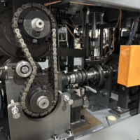 Noyau de chauffage pour machine à fabriquer des gobelets en papier YB-S100 avec moteur et engrenages, PLC et pompe à moteur à engrenages, haute vitesse 100-110 pièces/min
