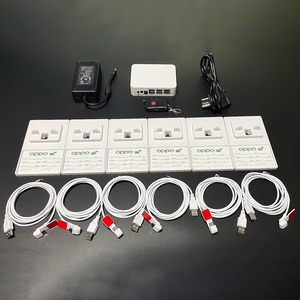 New 2 4 6 8 10 cổng có thu phí điện thoại di động an ninh chống trộm báo động máy chủ với bàn điện thoại giá hiển thị đứng chủ - Product Image 3