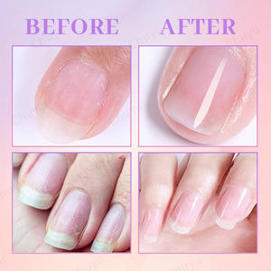 Aceite para cutículas de uñas bifásico de manzana verde, fórmula de penetración profunda, reparación de uñas dañadas con esencia de manzana - Product Image 2