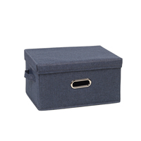 Boîtes de rangement pour dossiers en papier décoratives modernes pliables 100% polyester pour bureau, porte-documents, organisateur de documents, panier de rangement