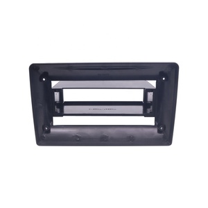 1 Din çift 2 Din ABS + PC kiti değiştirmek için 9 10 inç araba sesli GPS Carplay Android sistemi kurulum çerçeve fasya - Product Image 2