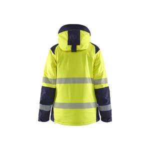 BLAKLADER - 445619873389XXL Chaqueta de invierno Hi-Vis para mujer Amarillo/Azul marino-EAN 7330509857182 ROPA DE TRABAJO DE LA HI-VIS - Product Image 2