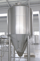 Fermenteur de bière artisanale 1000L avec veste de refroidissement à fossettes