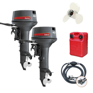 Moteur hors-bord carré 40 CV 2 temps pour bateaux de patrouille E40GMHL - Product Image 6
