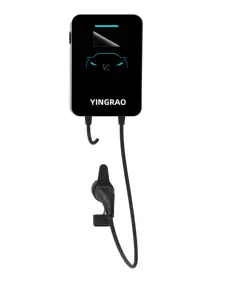 Yingrao Ev Wall Charger Rfid Boot & Stop 11kw 3 Fase 380V Ce Logo Kabel Lengte Kan Aangepaste Ev Oplader Voor Thuis