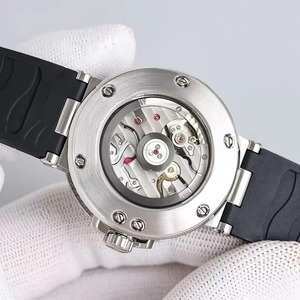 Luxury New Style Steel Case White Dial <b>Black</b> Rubber Strap Luminous Waterproof Automatic Sapphire Crystal <b>Mens</b> Mechanical <b>Watch</b> - Product Image 3