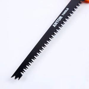 Sierra de mano industrial para el hogar, herramienta duradera para cortar madera, acero afilado 4609, 18 TPI, hoja de 590 mm, mango de plástico, 1 año de garantía - Product Image 3