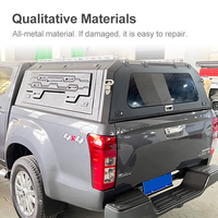 Boîte de rangement en alliage d'aluminium pour lit complet de camping-car pour Isuzu D-Max/Ford F150/GMC Canyon/Toyota Tacoma/Tundra/Nissan Titan