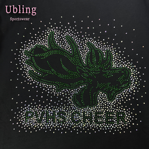 חינם אישית סיטונאית העברת rhinestone מבריק מותאם אישית עיצוב שיער hrinestone מבריק עבור t חולצה - Product Image 2