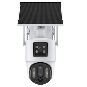 Mới đến 4MP IP Bullet + Dome Camera 10x Zoom ống kính kép LTE Sim thẻ 4G IP năng lượng mặt trời Powered PTZ góc rộng tầm nhìn ban đêm thẻ SD - Product Image 4