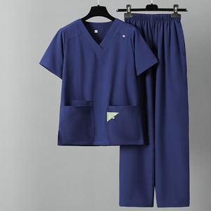 Uniformes Médicos JinTeng de Diseño Clásico y Ecológicos, Blusa con Cuello en V para Enfermeras, Asistentes Dentales y Hospitales - Product Image 6
