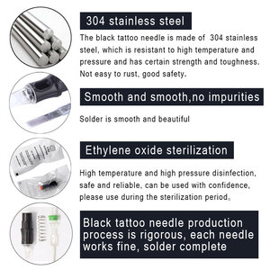 Cartouches d'aiguilles de tatouage à membrane de sécurité pour machine de maquillage semi-permanent 1RL, 3RL, 5RL, 7RL, pour tatouage des sourcils - Product Image 5