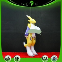 Ballon gonflable Renamon Hongyi avec couleur personnalisée et design à gros seins