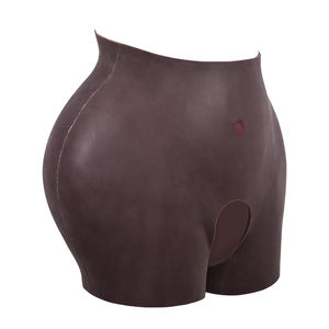 중국 제조 여성용 오픈 가랑이 팬티 인조 실리콘 엉덩이 보정 패드 실리콘 반바지 - Product Image 5