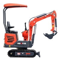 Schnelle Lieferung!!FACTORY ORDERS 1 Tonne China Mini bagger 1,2 Tonnen Bagger Mini Digger 2 Tonnen kleiner Bagger zum Verkauf CE EPA Euro 5