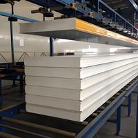 Panel Sandwich Murah dan Tahan Lama Berinsulasi Rock Wool/Polyurethane/EPS/PIR untuk Panel Dinding Ruang Pendingin