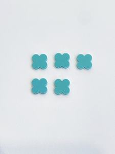 Inci siyah kırmızı akik dört yonca gevşek paspas taş takı ayarı için anne - Product Image 6