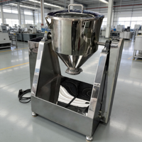 Mini mélangeur de laboratoire automatique à tambour, avec roulement en acier inoxydable, pour mélanger les poudres sèches et les granulés, pour l'alimentation et les produits chimiques