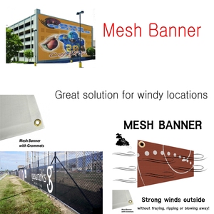 Banners de Malla Impresos Digitalmente Personalizados para Publicidad de Negocios, Deportes y Eventos, para Seguros, Construcción y Personalización de Cercas - Product Image 3