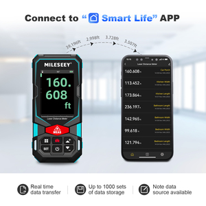 Máy đo khoảng cách laser ngoài trời mileseey với màn hình LCD 100-200m đo khoảng cách và máy ảnh - Product Image 3