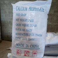 Poudre de propionate de calcium en vrac d'usine CAS4075-81-4 E282 Dipropionate de calcium Conservateur pour boulangerie Sac de 25 kg Vente en gros