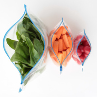 Sacs à fermeture éclair pour réfrigérateur, personnalisables, à fermeture thermique horizontale, avec sécurité enfant, pour aliments