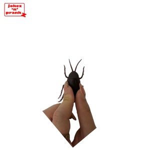 ของเล่นสัตว์คุณภาพสูงแบบดึงกลับได้เร็วแมลงสาบวิ่งได้วันตลก April Fool ของเล่นแปลกๆสำหรับใช้เล่นเล่นตลกได้รับการรับรองจาก CE/BSCI - Product Image 2