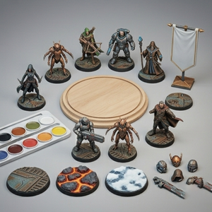 Figuras Coleccionables Hechas a Mano de PVC y ABS, Miniaturas de Plástico 3D, Juguetes de Dibujos Animados para Exteriores, Embalaje Original, Unisex - Product Image 1