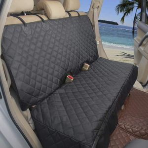 Funda Protectora para Asiento Trasero de Coche para Perros, Impermeable, Antideslizante, Protector de Asiento Trasero, Tamaño Universal (Negro), Oxford 600D Ecológico - Product Image 5