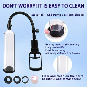 Male <strong>Penis</strong> Enlarger Vacuum Pump <strong>Penis</strong> <strong>Bigger</strong> Growth Enlargement Enhancer Adult Sex Toys for Men Lasting Trainer Erotic Products - Product Image 4