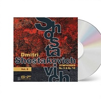 Dmitri Shostakovich Symfonieën Vol. 8 CD-album-Bulgarije