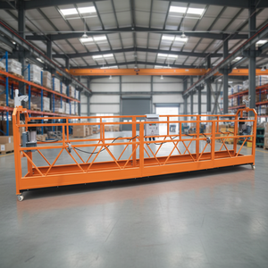 Plateforme élévatrice industrielle chinoise pour peinture aérienne, travaux de construction suspendus, suspension métallique en aluminium ZLP630/ZL - Product Image 1