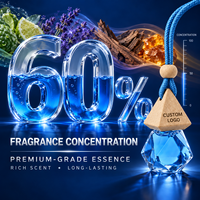 Diffuseur d'air frais pour voiture personnalisé, design en verre, diffuseur d'air frais pour voiture design, désodorisants pour voiture, design personnalisé, OEM, vente en gros