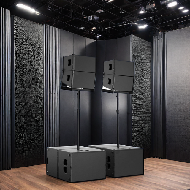 VERA10-l Pro DJ Line Array 10\" Powered Active Speaker with Class-D Amplifier DSP 500W Professional Audio Mixer for Concerts