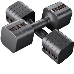 CZFITAdjustable <b>Dumbbell</b> Set 2 Each 10 Lbs Lightweight Women's Double Locking Protection Versatile Hand <b>Weights</b> Home Gym - Product Image 3