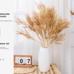 ซุ้มดอกไม้ประดิษฐ์สไตล์มิสต์ สีฟ้า แดง ส้ม ชมพู สำหรับตกแต่งฉากงานแต่งงาน - Product Image 3