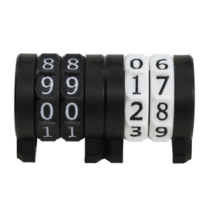 Compteur <span class=keywords><strong>de</strong></span> points double en plastique rigide rotatif pour suivi HP, portable, pour <span class=keywords><strong>jeu</strong></span> <span class=keywords><strong>de</strong></span> <span class=keywords><strong>cartes</strong></span> à collectionner EDH Commander sur table - Product Image 1